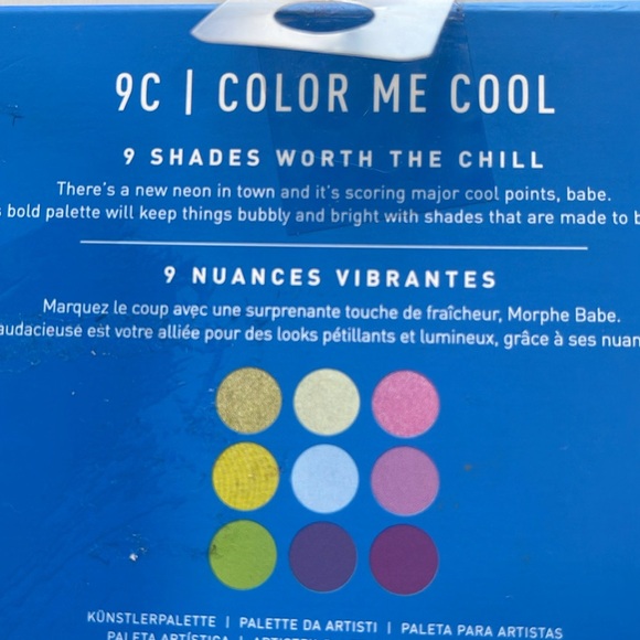 NEW Morphe 9C Color Me Cool Shades Palette - Picture 9 of 10